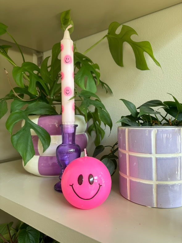 Dinerkaars - Smiley Pink