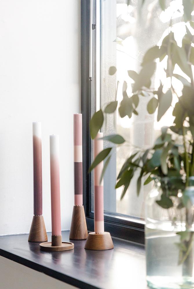 Original Home - Kaarsen Dusty Rose (set van 3)