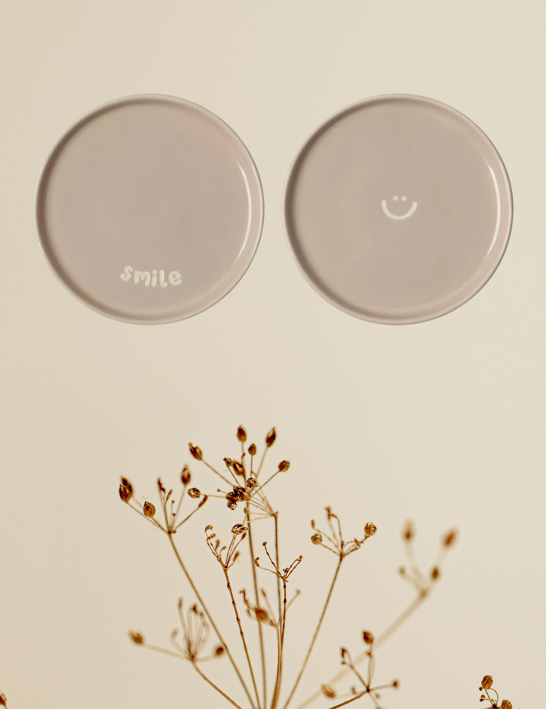 Bordjes Smile - Set van 2