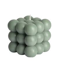 Cube - Kaars - Groen