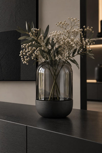 Senses - Multi Deco Vaas - Zwart (L)