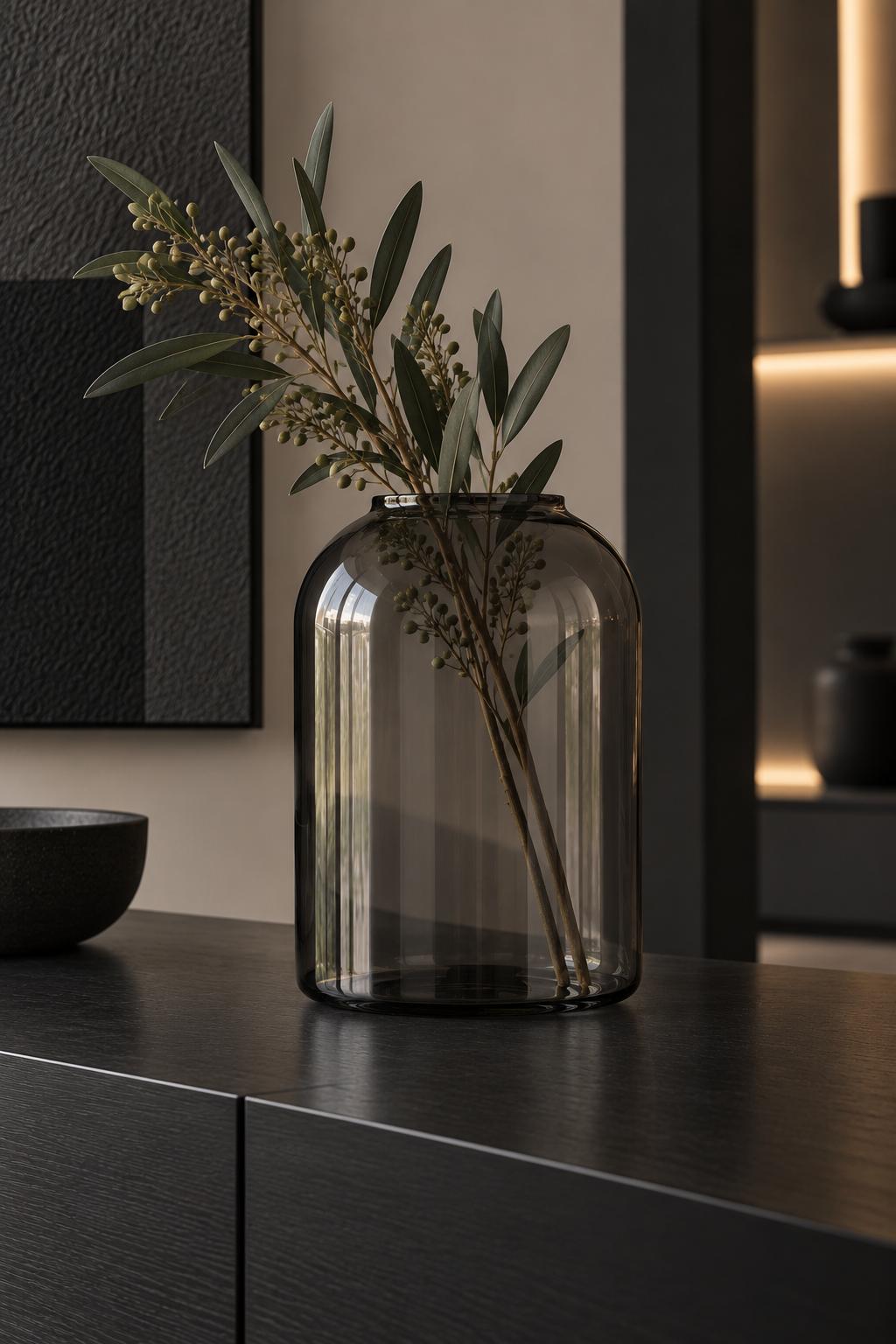 Senses - Multi Deco Vaas - Zwart (L)