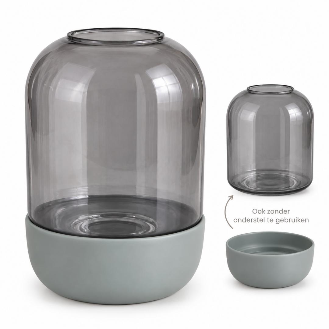 Senses - Multi Deco Vaas - Saliegroen (M)