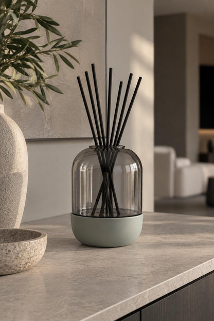 Senses - Multi Deco Vaas - Saliegroen (M)