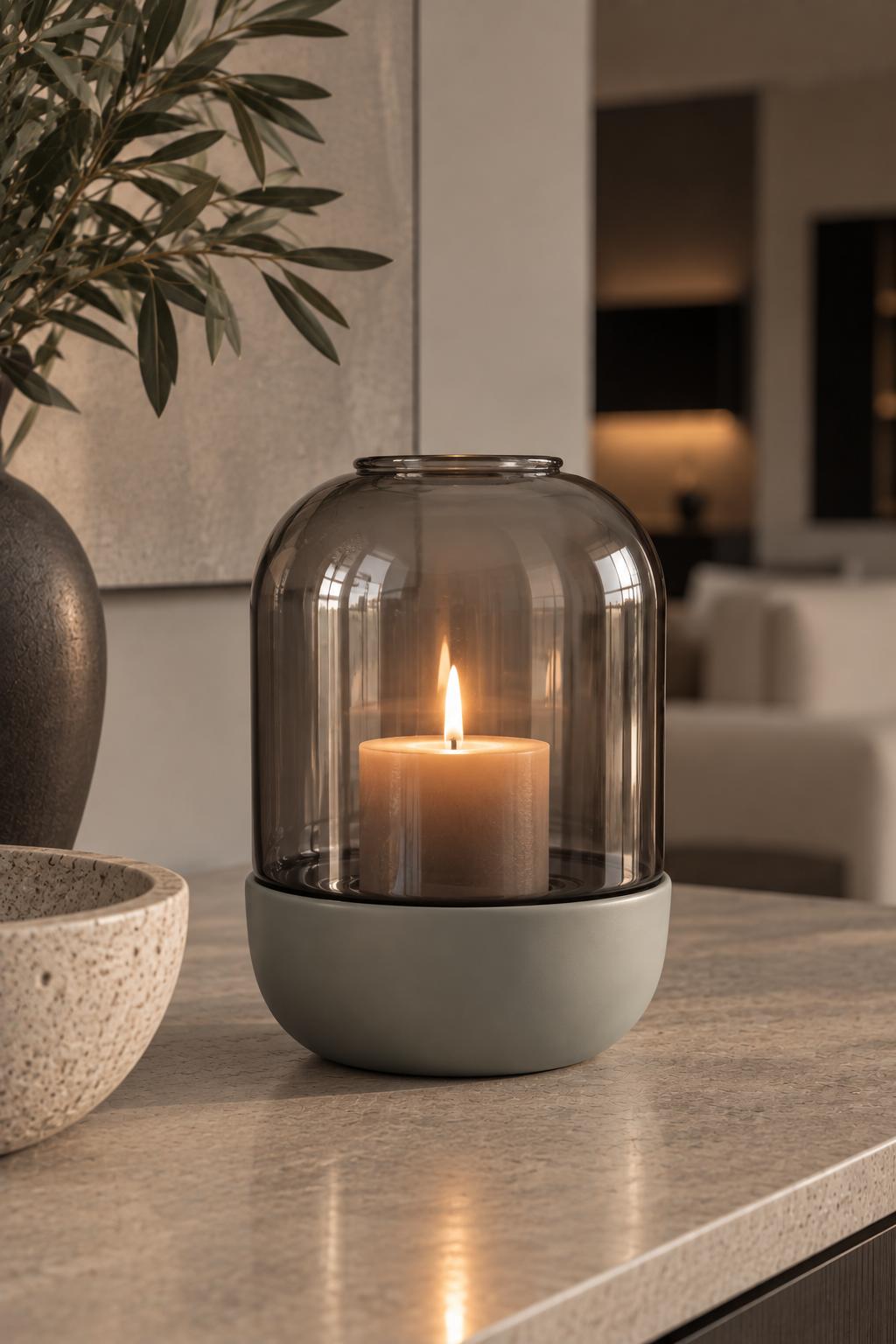 Senses - Multi Deco Vaas - Saliegroen (M)