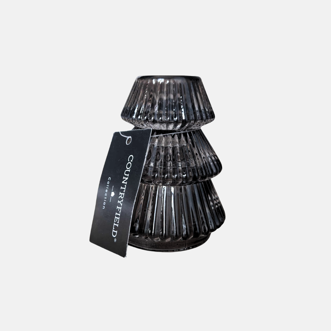 Glazen kaarshouder - Kerstboom  | Classy Christmas Edition