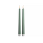 Dinerkaarsen - LED - Set van 2 (Groen)